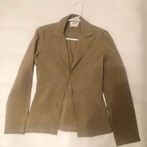 L/N Tan Dress Jacket by A.BYER Size S